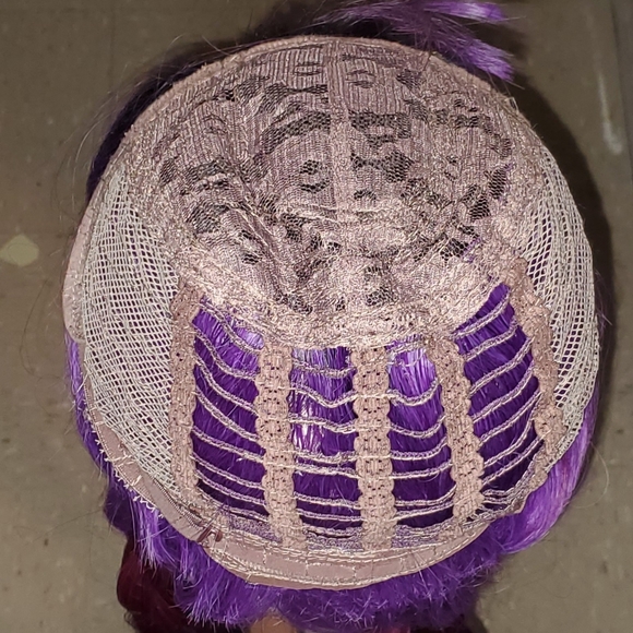 Youvimi Long Purple gradient wig - Picture 9 of 10